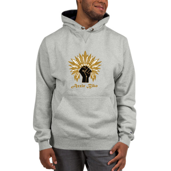 Azzie Biko Indian Champion Hoodie - Silver