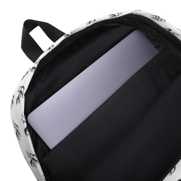 Azzie Biko Backpack - White - Image 4