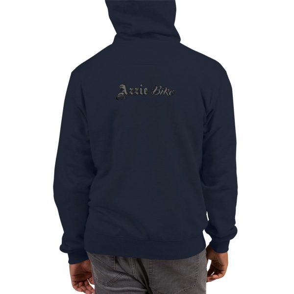 Azzie Biko Champion Hoodie - Compass Grey - Image 4